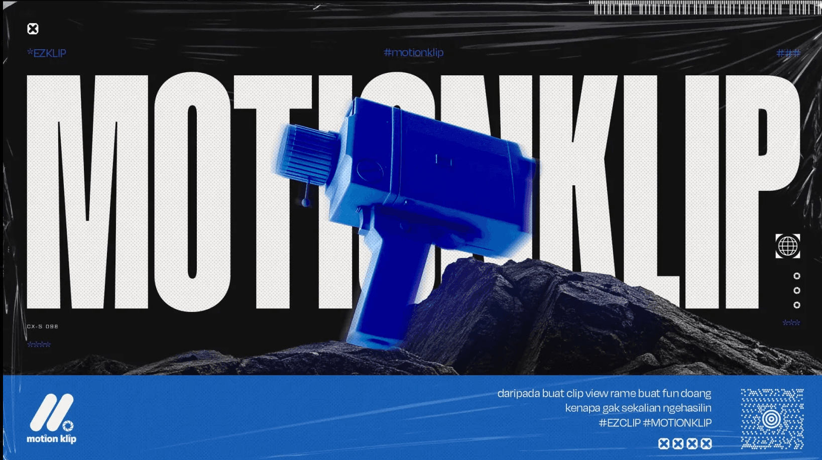 Motion Klip creator campaign artwork